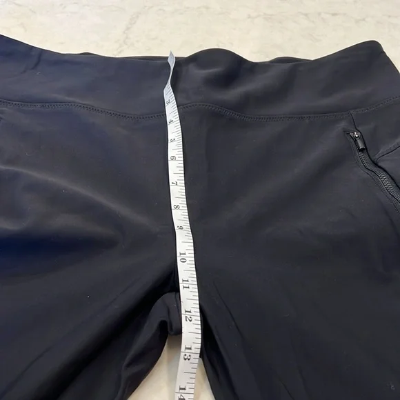 Athleta Black Leggings with Zipper Detail - Picture 6 of 10